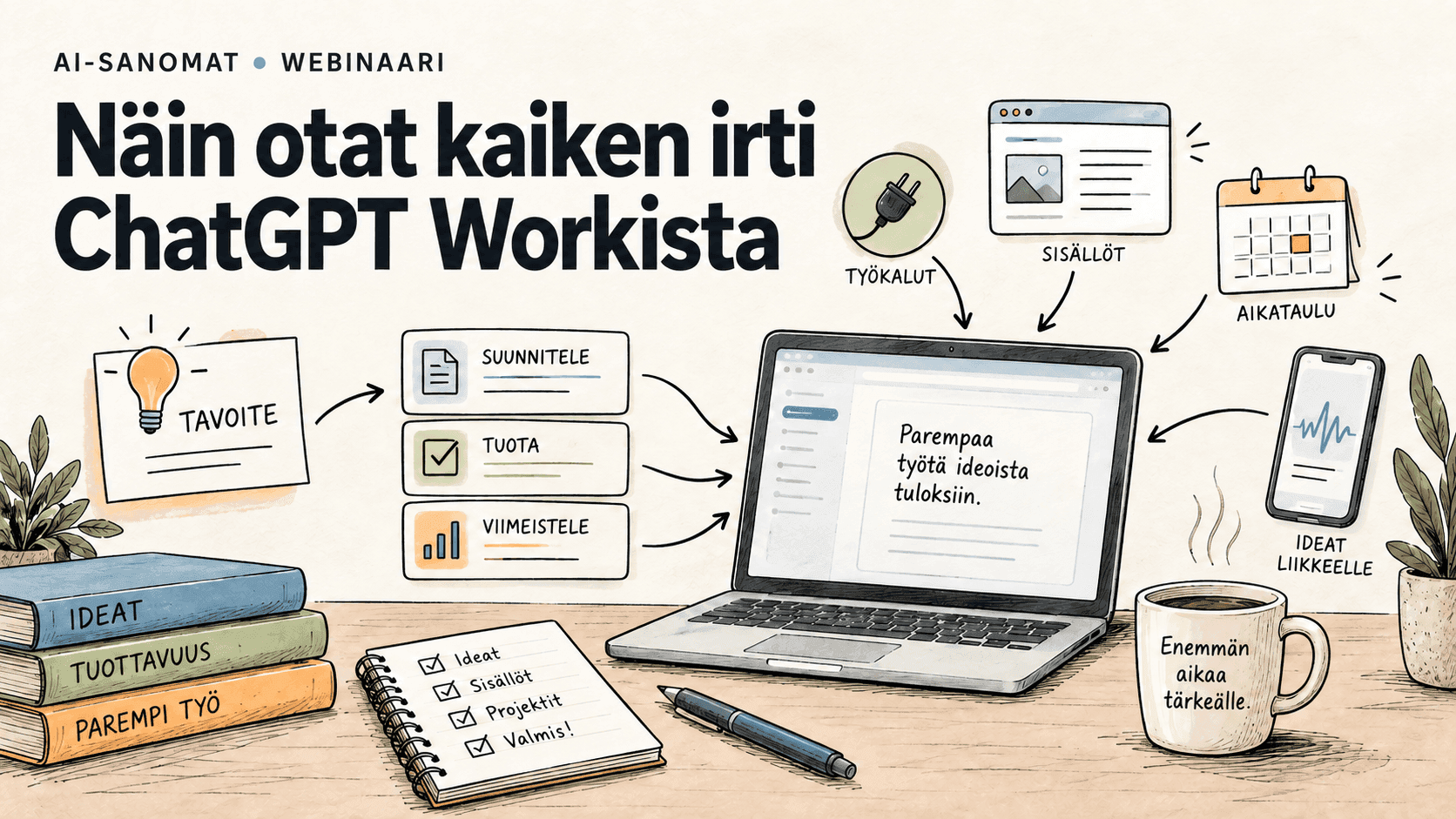 Näin otat kaiken irti ChatGPT Workista