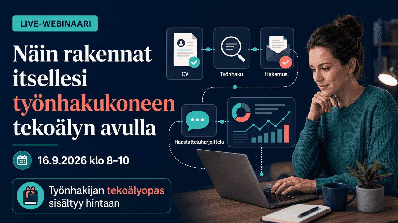 Näin rakennat itsellesi työnhakukoneen tekoälyn avulla